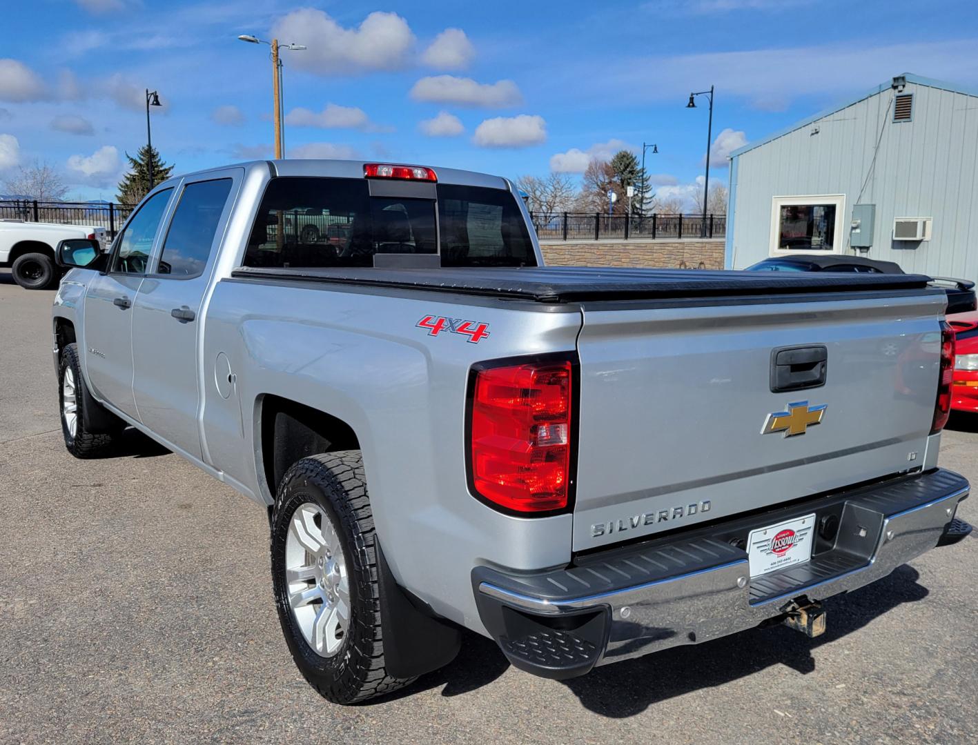 2014 Silver /Gray Chevrolet Silverado 1500 LT (3GCUKRECXEG) with an 5.3L V8 engine, 6 Speed Auto transmission, located at 450 N Russell, Missoula, MT, 59801, (406) 543-6600, 46.874496, -114.017433 - Nice 4WD. 5.3L V8. 6 Speed Automatic Transmission. Bose Sound System. Navigation. Bluetooth. Backup Camera. Remote Start. Power Drivers Seat. Towing. Rear Parking Sensors. - Photo#3